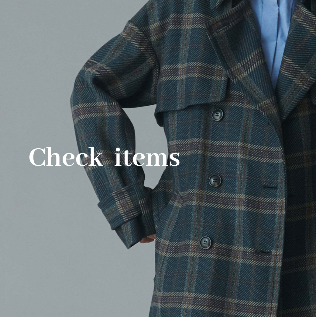 レコメンド】今期注目のチェック柄 – FACE SANS FARD