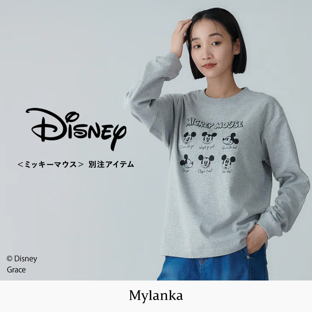 別注】ミッキーマウスデザインのニット&ロングスリーブTシャツが登場