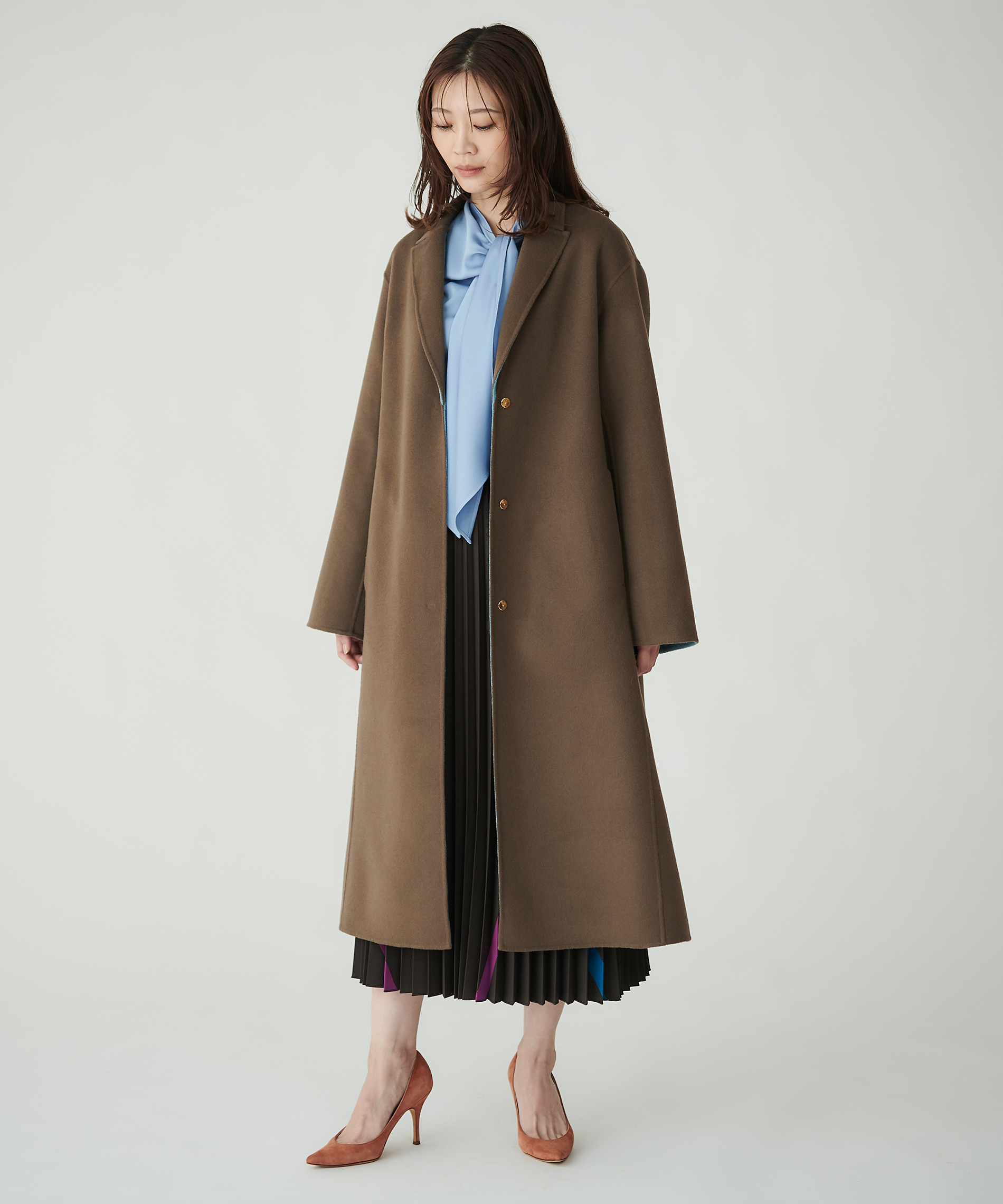 ロロピアーナロングコート – FACE SANS FARD ロロピアーナロングコート – FACE SANS FARD