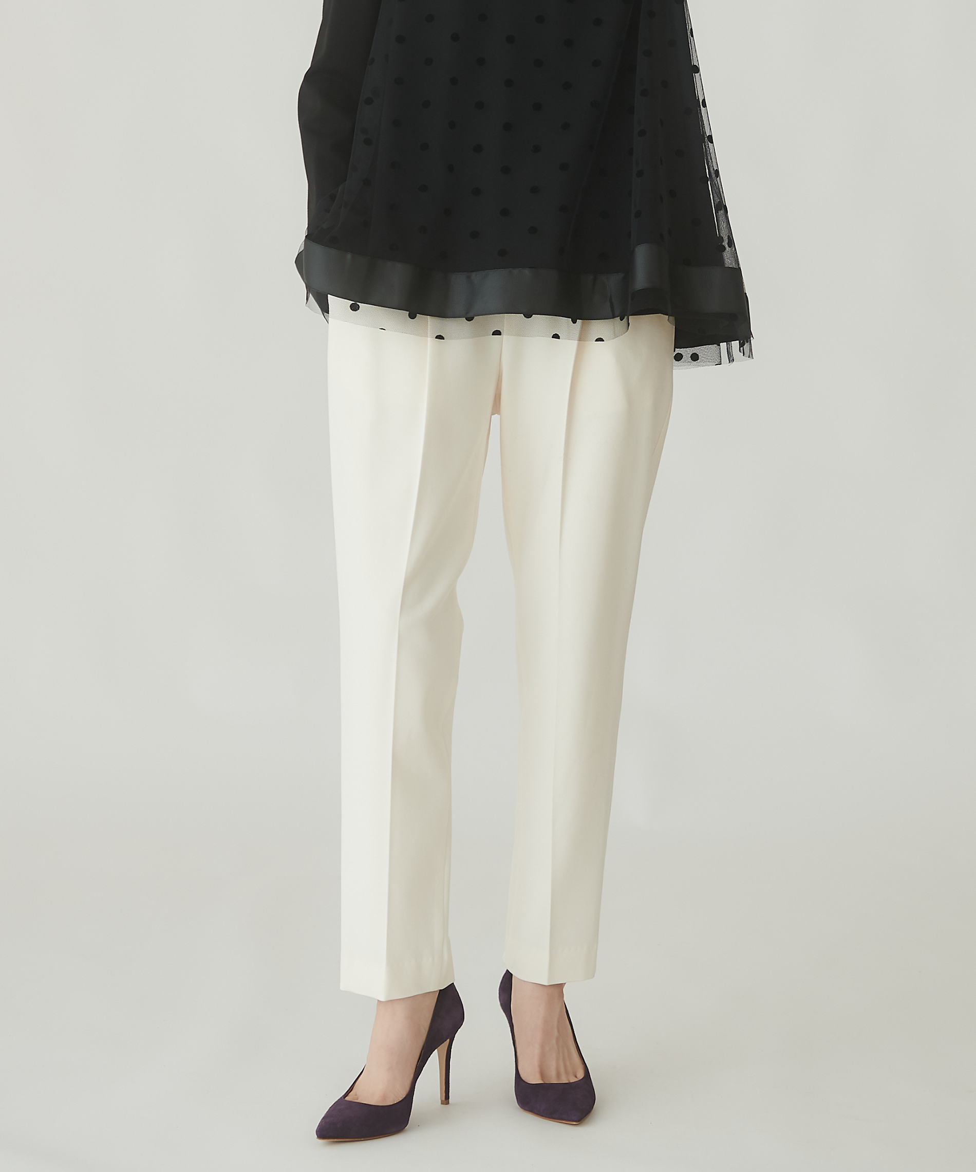 センタープレステーパードパンツ – FACE SANS FARD