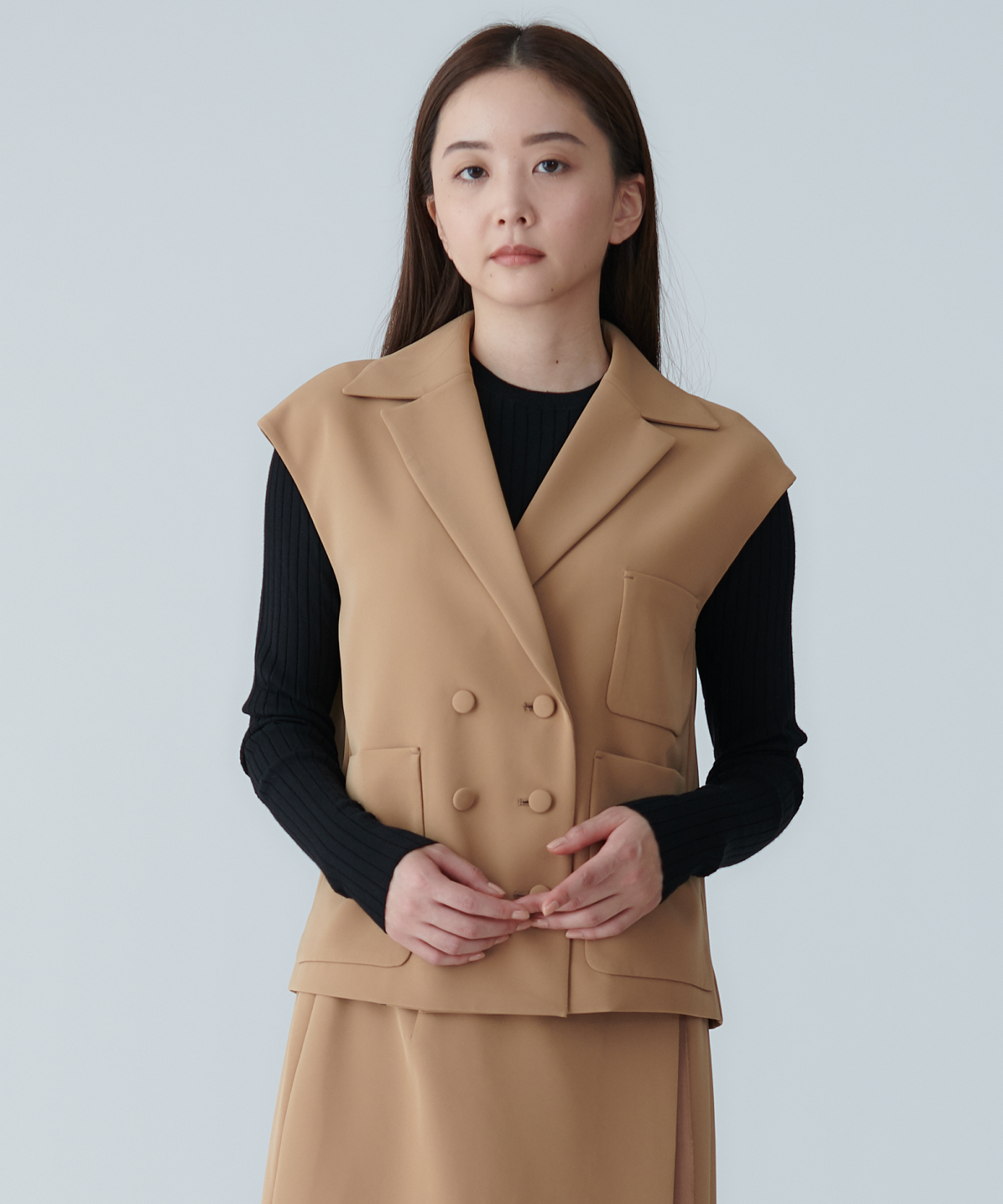 2WAYダブルクロスジレ – FACE SANS FARD