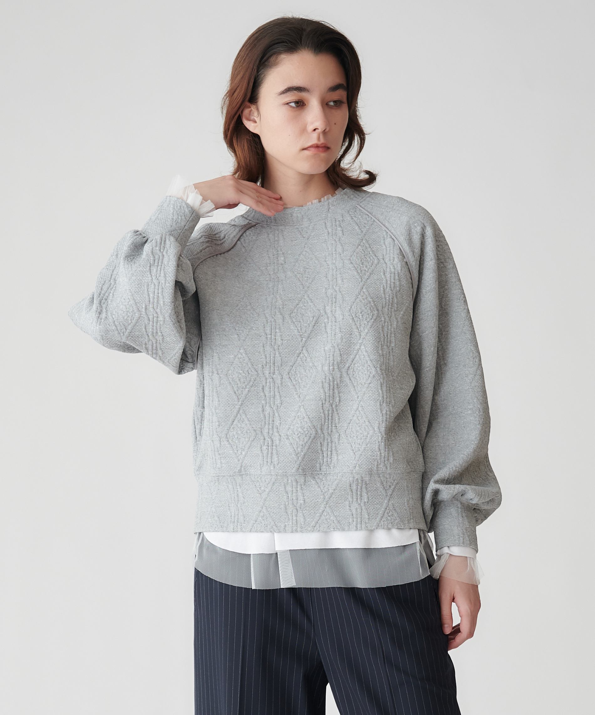 ケーブルダンボールトップス – FACE SANS FARD