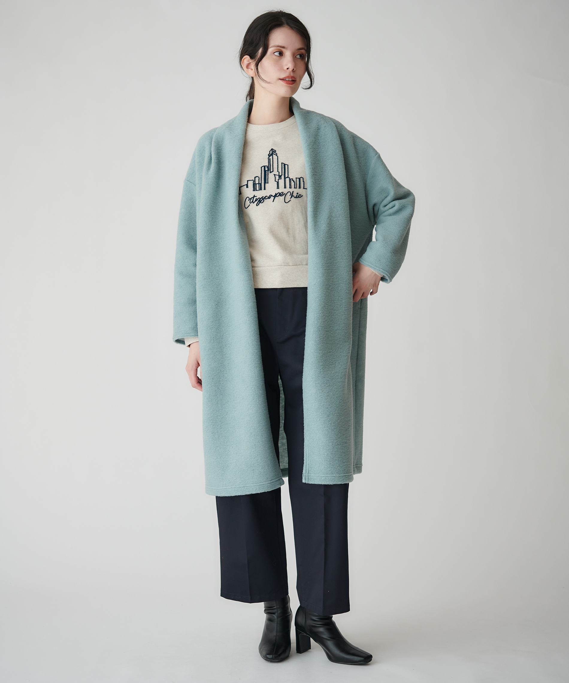 スライバーニットコート – FACE SANS FARD