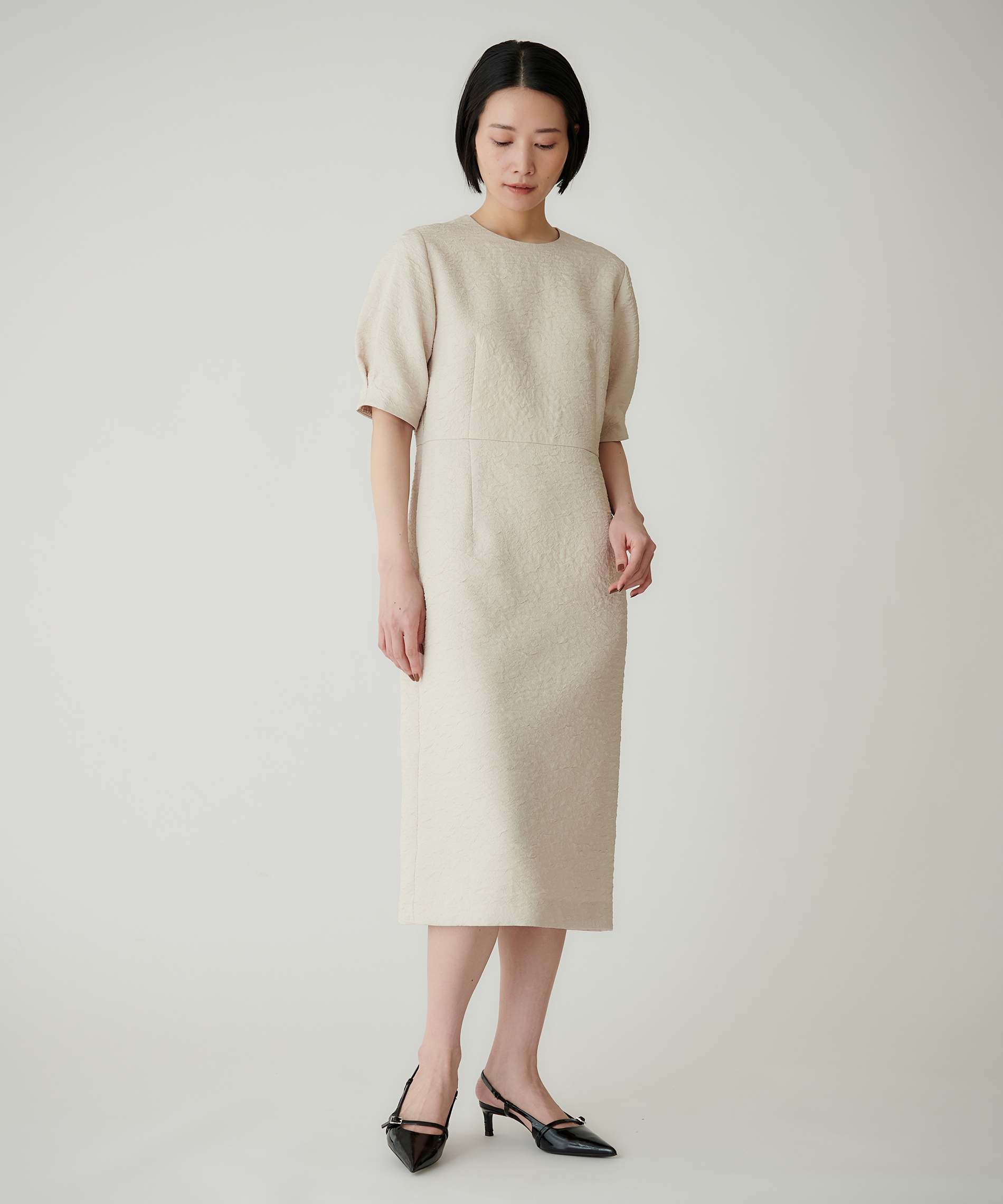 ジャガードワンピース – FACE SANS FARD