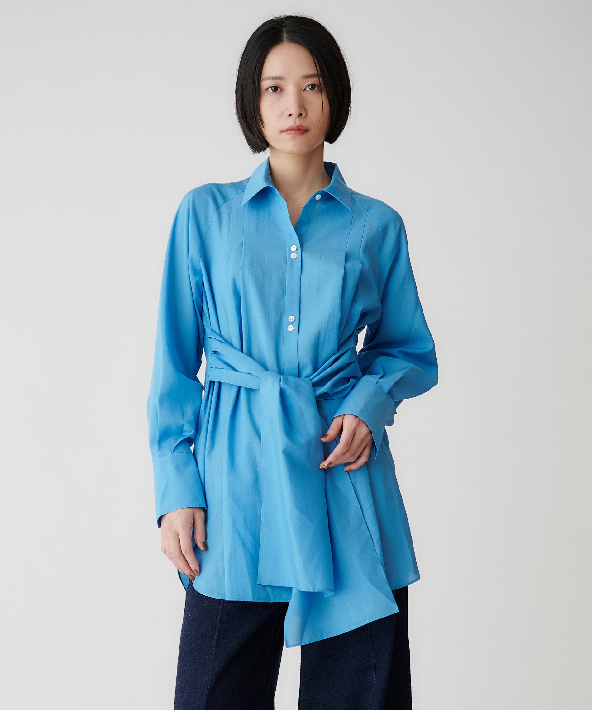 ウエストラップデザインシャツ – FACE SANS FARD