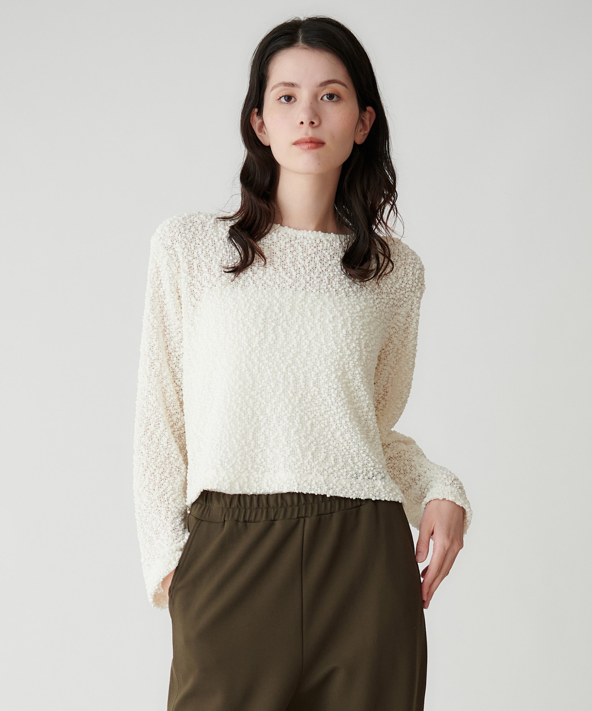 レースカットソートップス – FACE SANS FARD