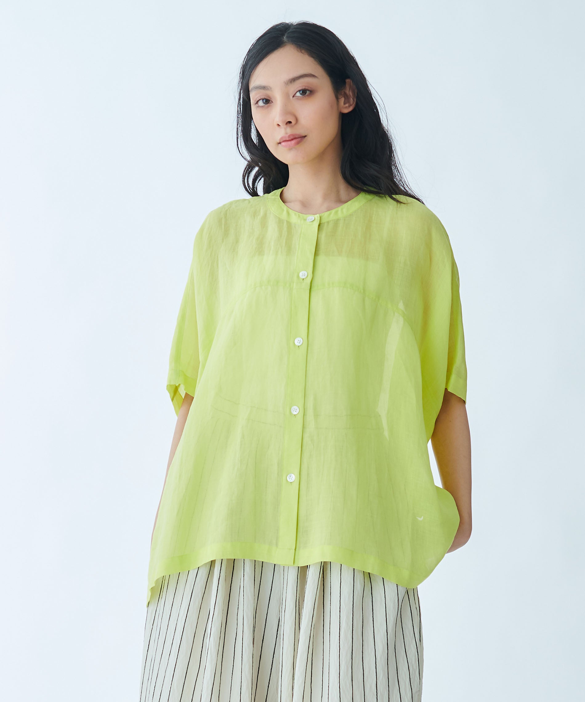 ラミーシアーボックスシルエットシャツ – FACE SANS FARD