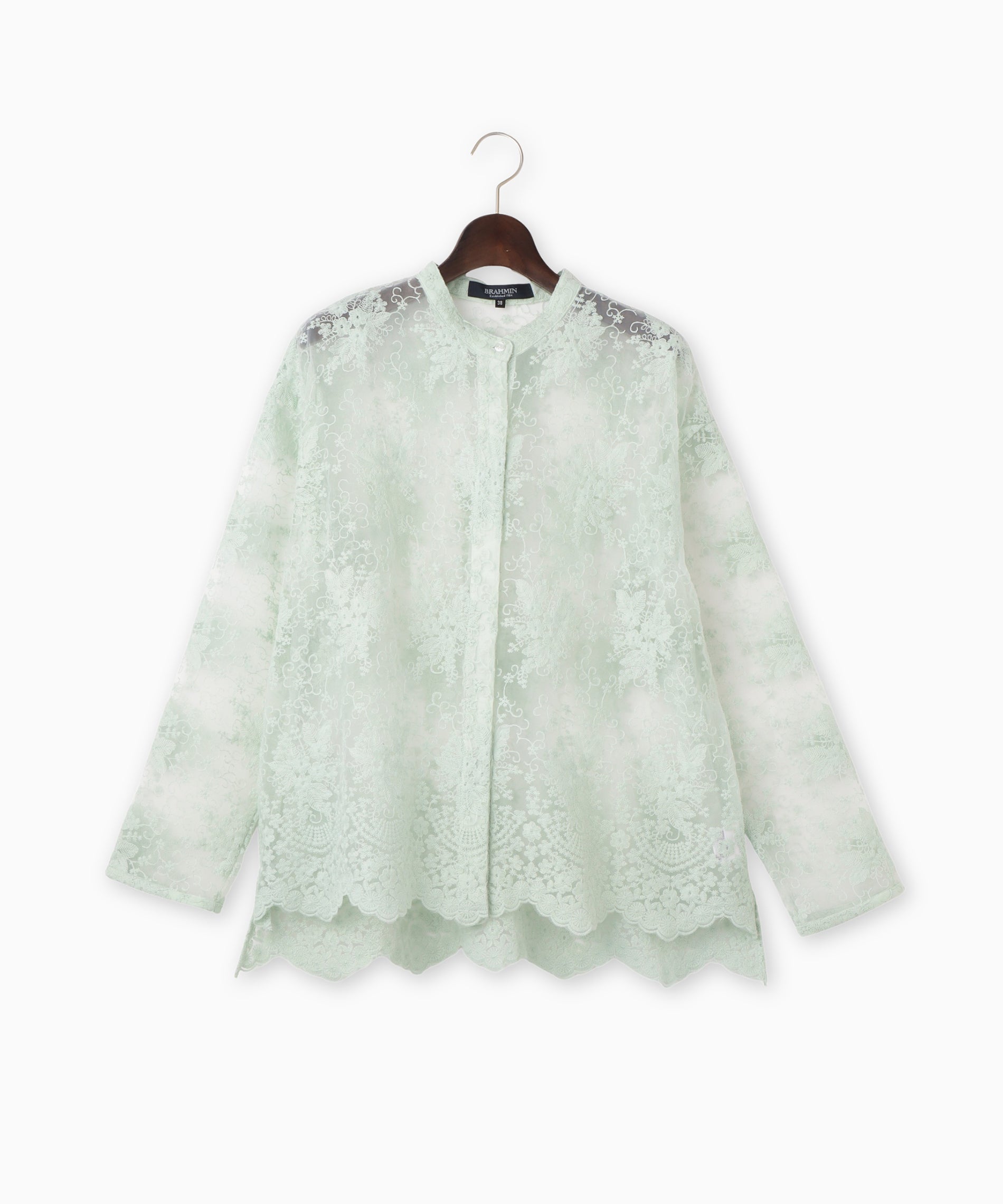 オーガンジーレースブラウス – FACE SANS FARD