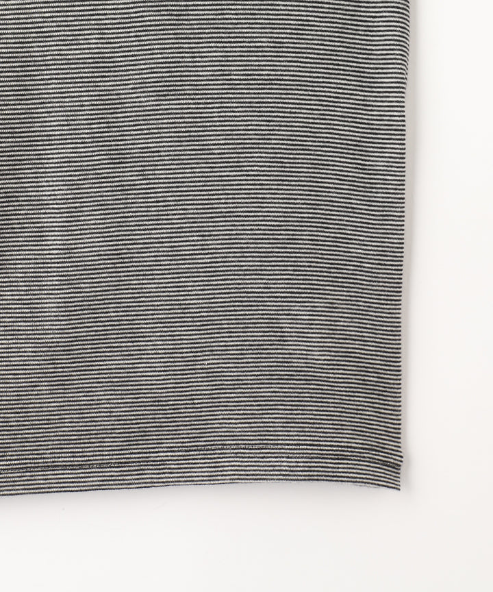 ボーダータートルネックトップス