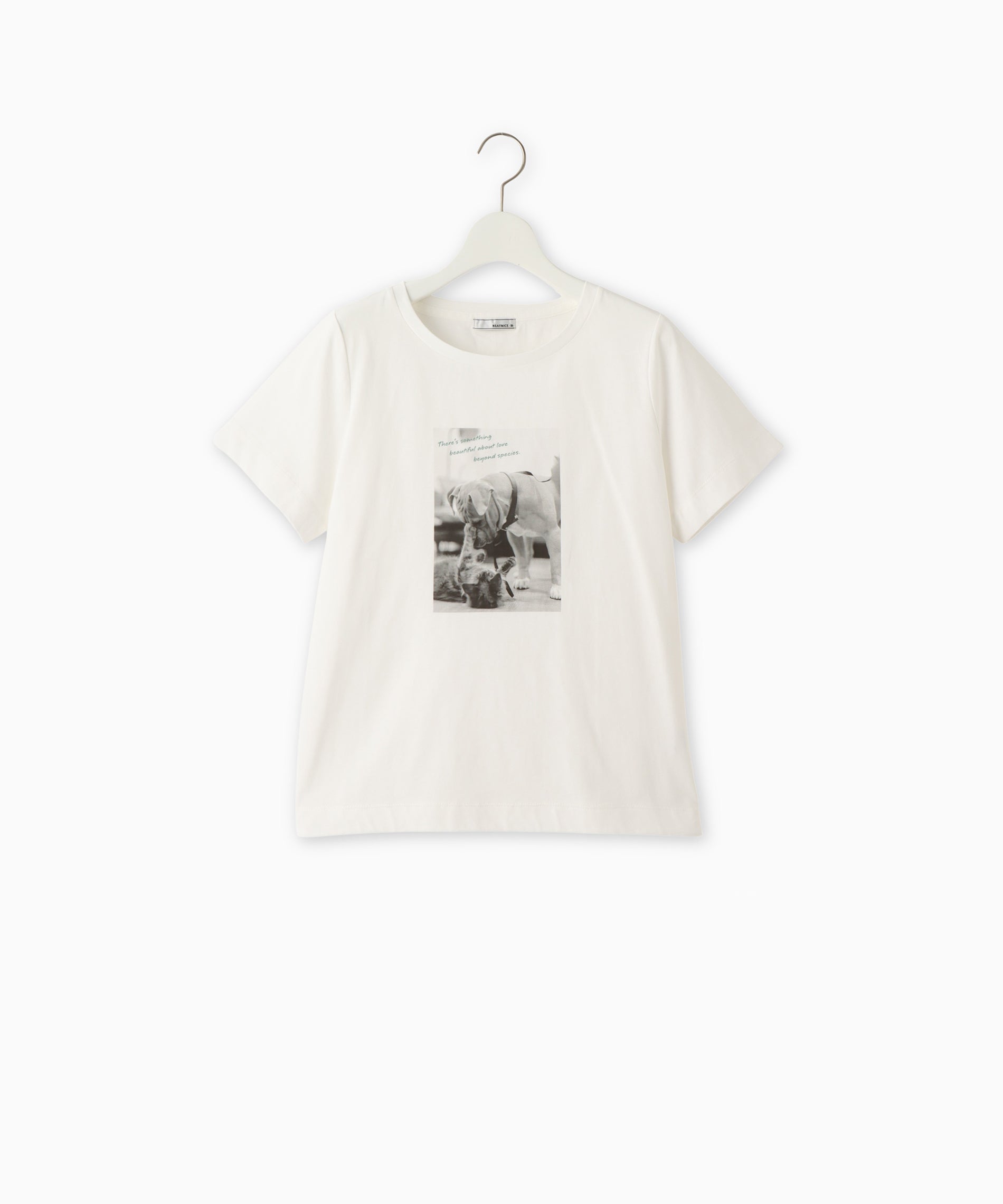 コットン天竺フォトプリントTシャツ – FACE SANS FARD
