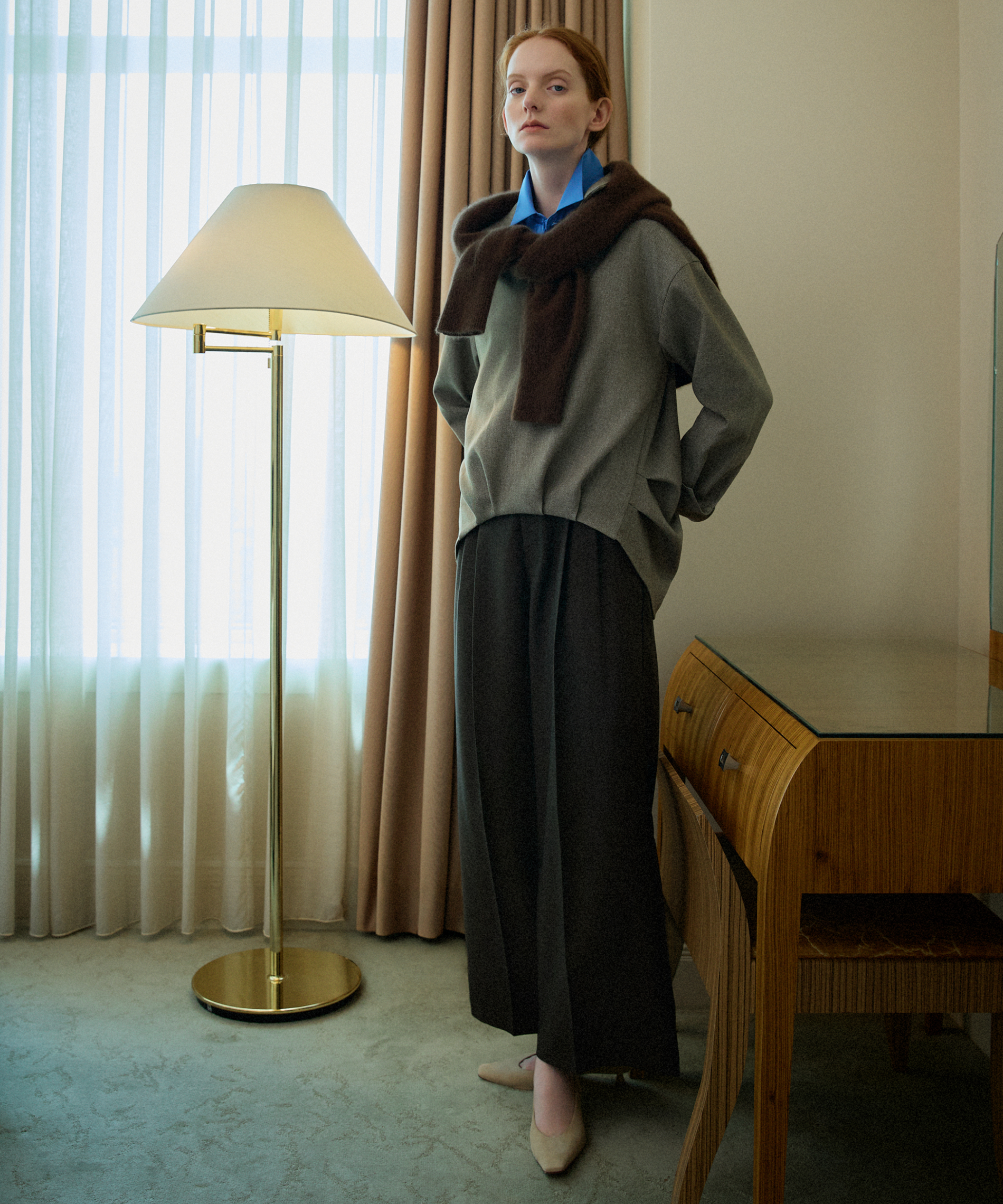 カルゼスキッパーシャツ – FACE SANS FARD