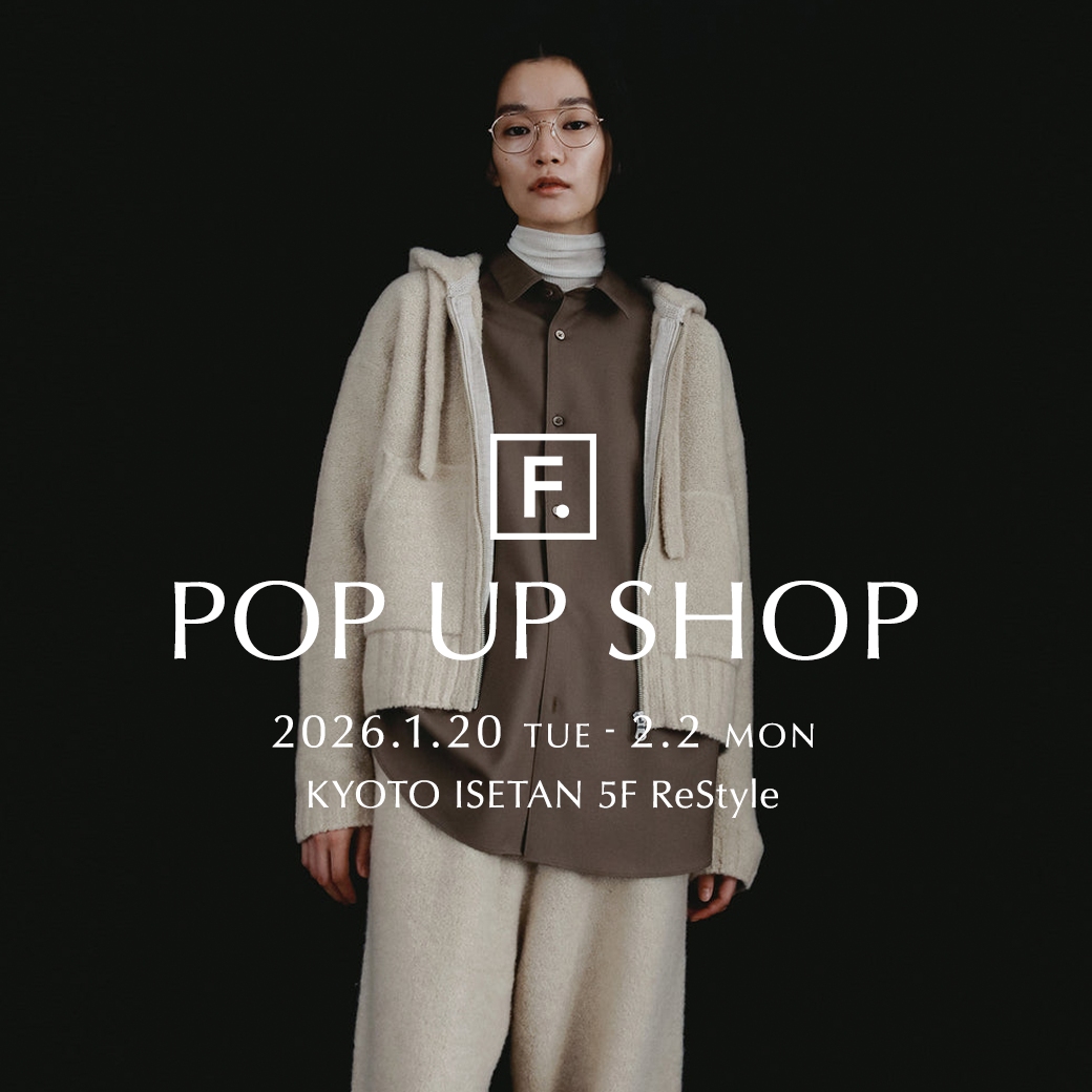 【F.】京都伊勢丹 POP UP SHOP開催