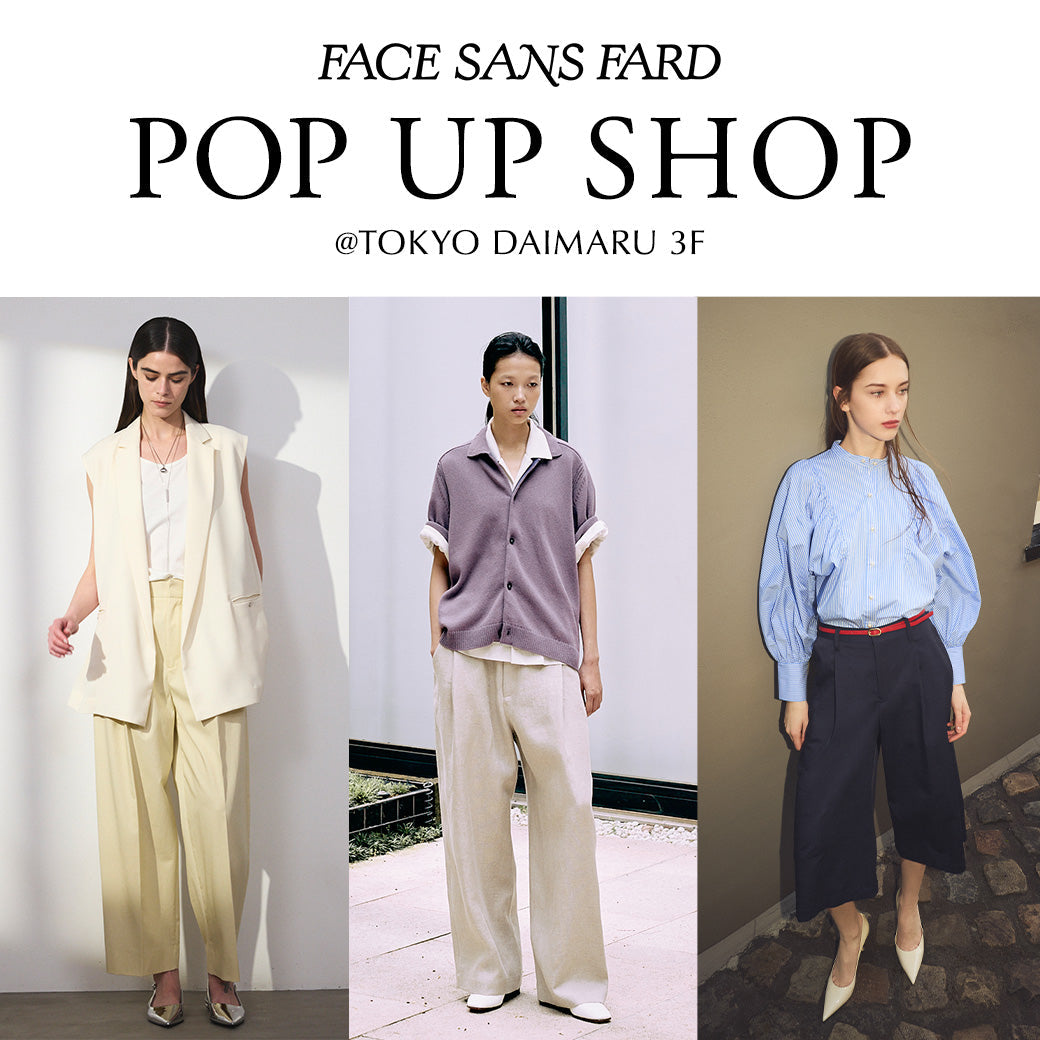 【POP UP SHOP】大丸東京にて開催中！