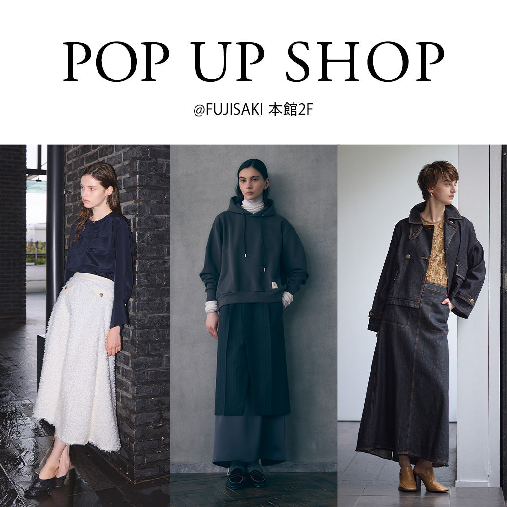【POP UP SHOP】藤崎百貨店にて開催