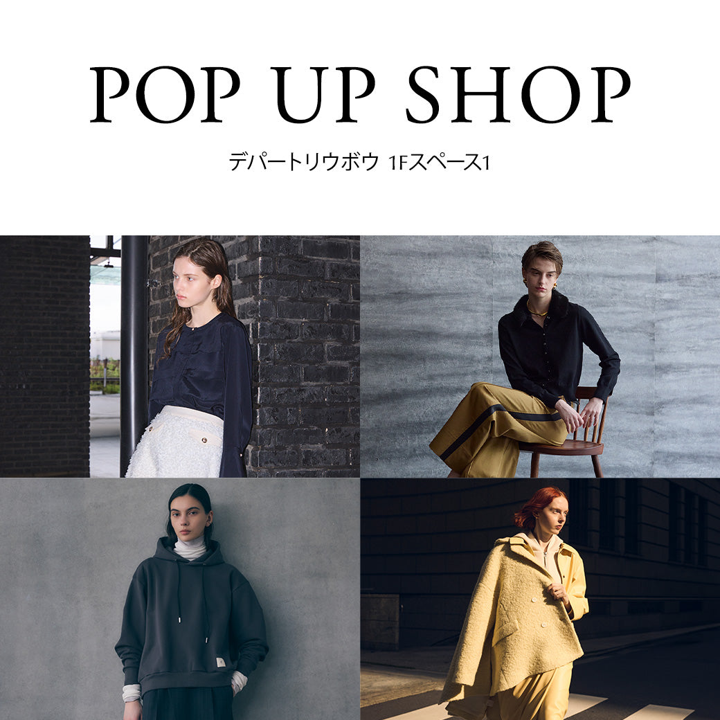 【POP UP SHOP】デパートリウボウにて開催