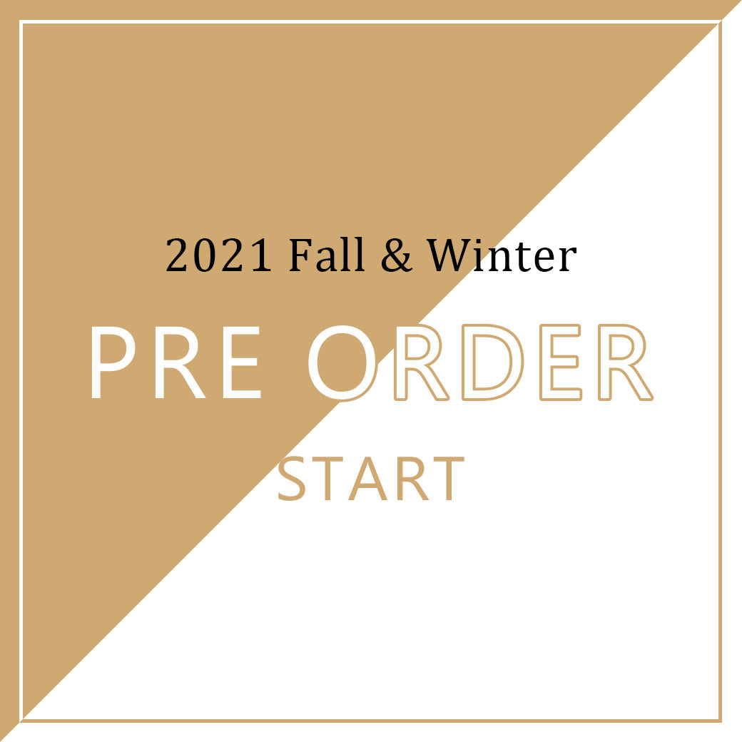 【2021 FALL&WINTER】先行予約販売スタート