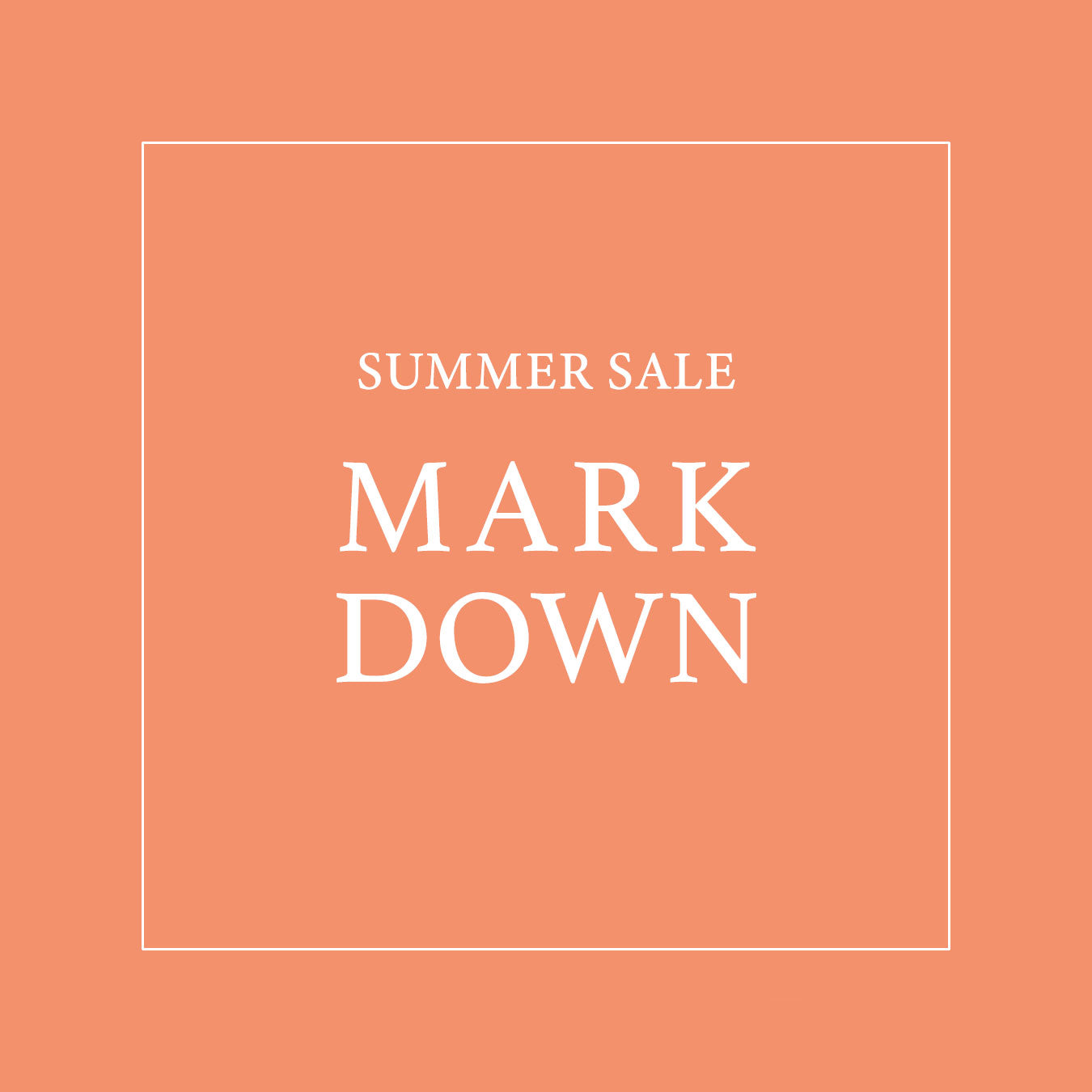 SUMMER SALE 開催中‼️ 更にMARK DOWN！ - 02quartosnoroeste.com.br