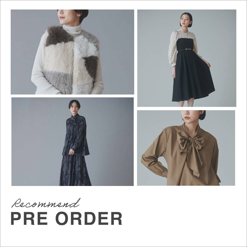 PRE ORDER RECOMMEND