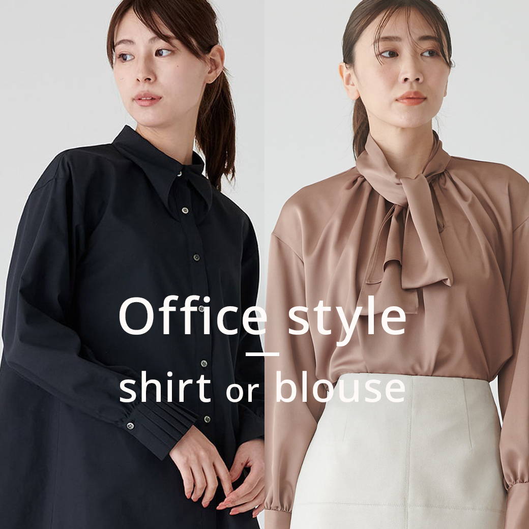 office ＜shirt or  blouse＞