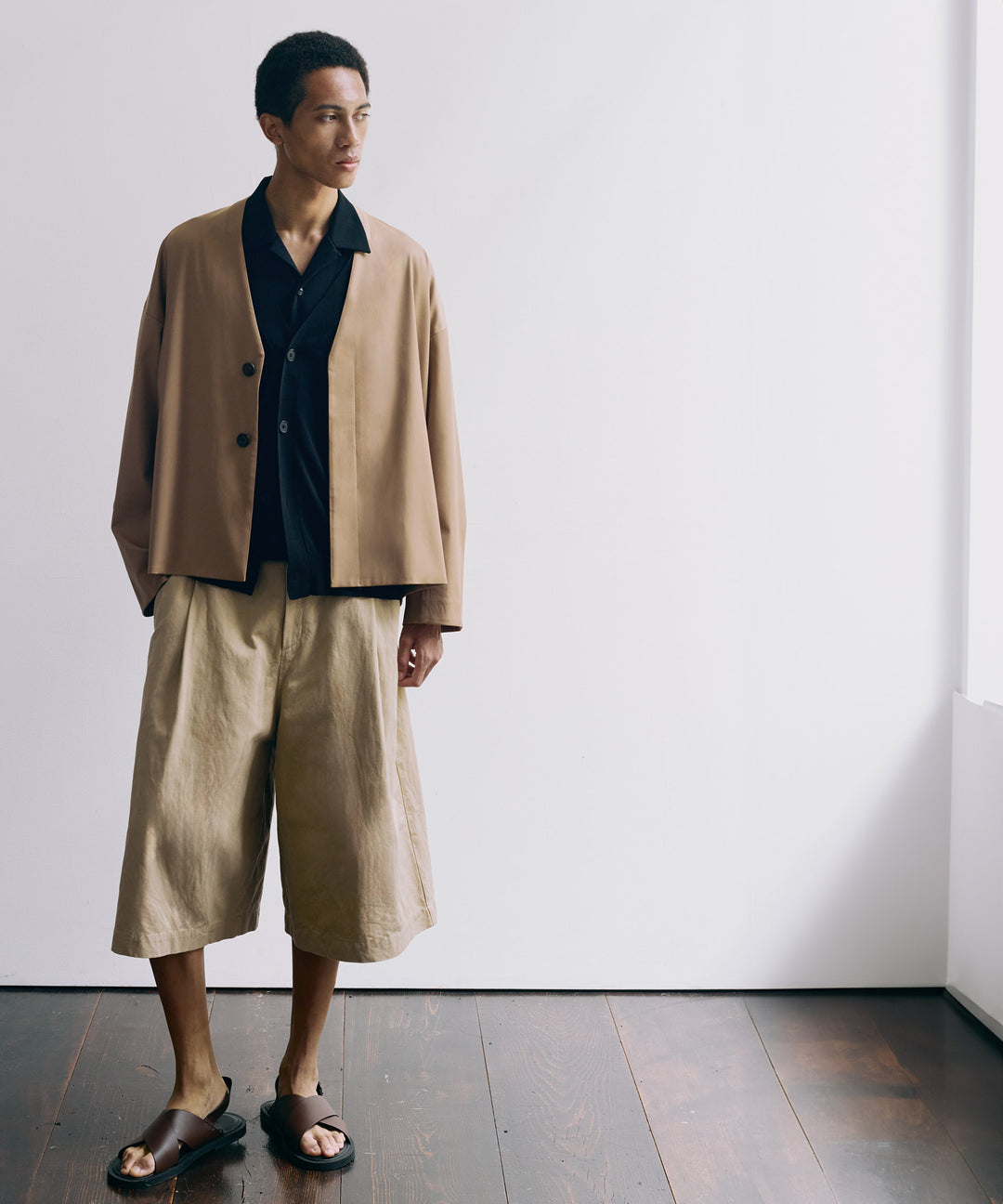 Super100’sウールコクーンジャケット