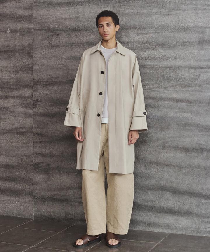 オーガニックコットンバレルパンツ