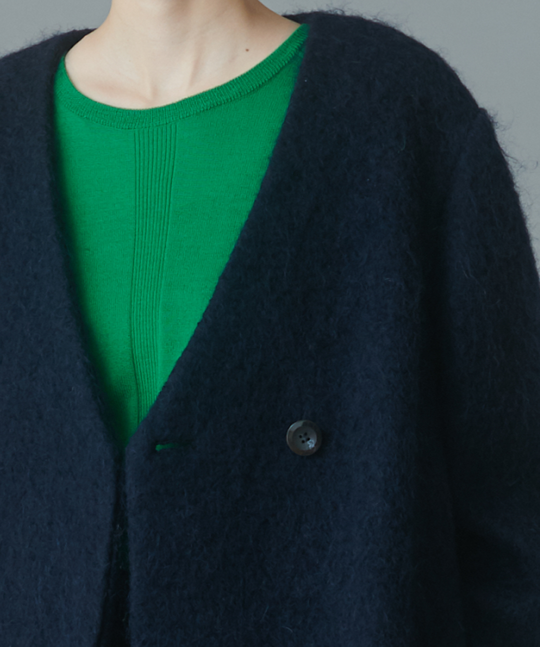 モヘヤロングコート – FACE SANS FARD モヘヤロングコート – FACE SANS FARD