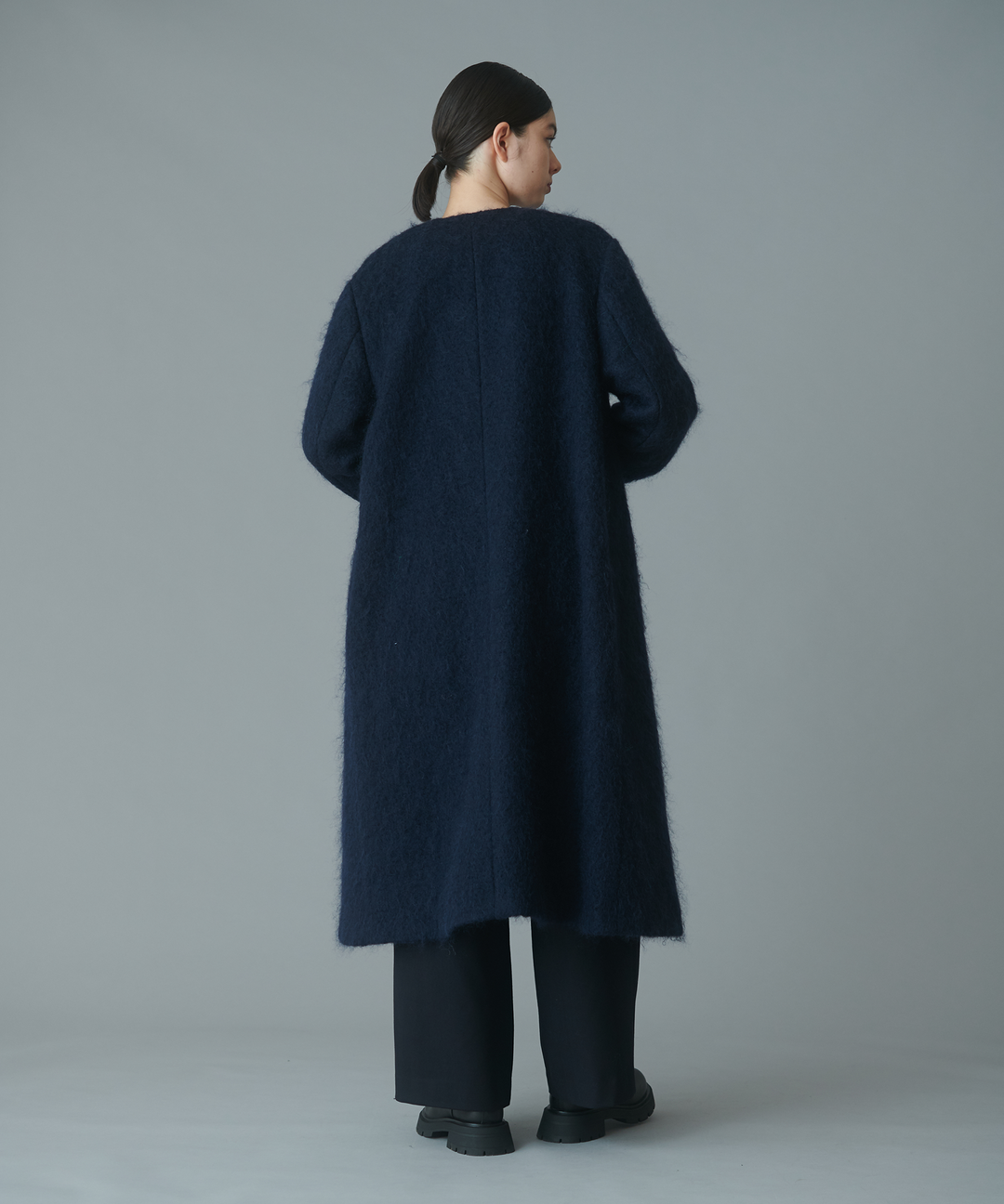 モヘヤロングコート – FACE SANS FARD モヘヤロングコート – FACE SANS FARD