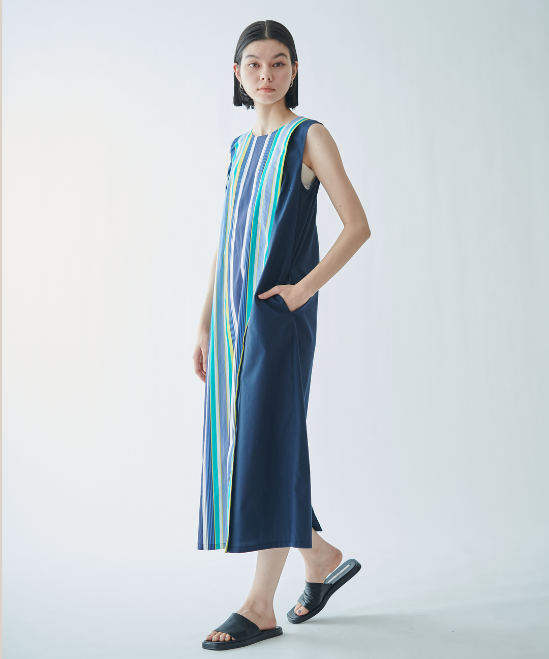 マルチストライプワンピース – FACE SANS FARD マルチストライプワンピース – FACE SANS FARD