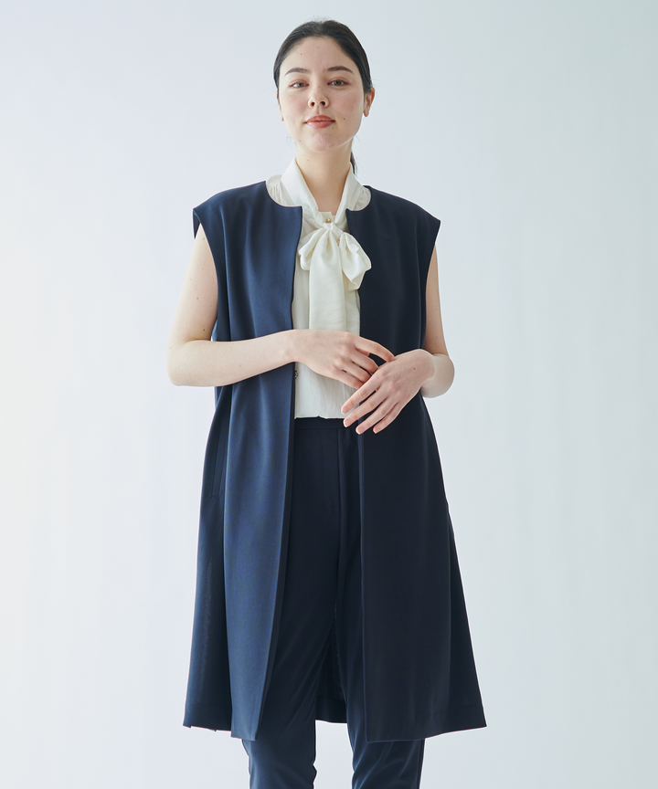 cccmalie シーマリー ツイードロングジレ 30%SALE ツイード cccmalie シーマリー ツイードロングジレ 30%SALE ツイード
