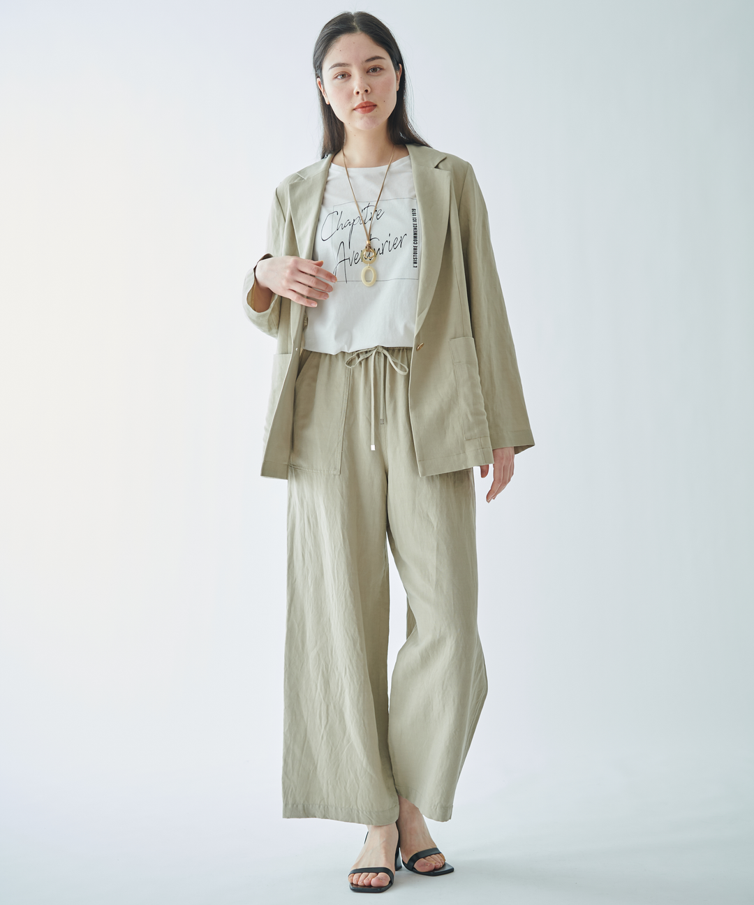リネンジャケット – FACE SANS FARD リネンジャケット – FACE SANS FARD
