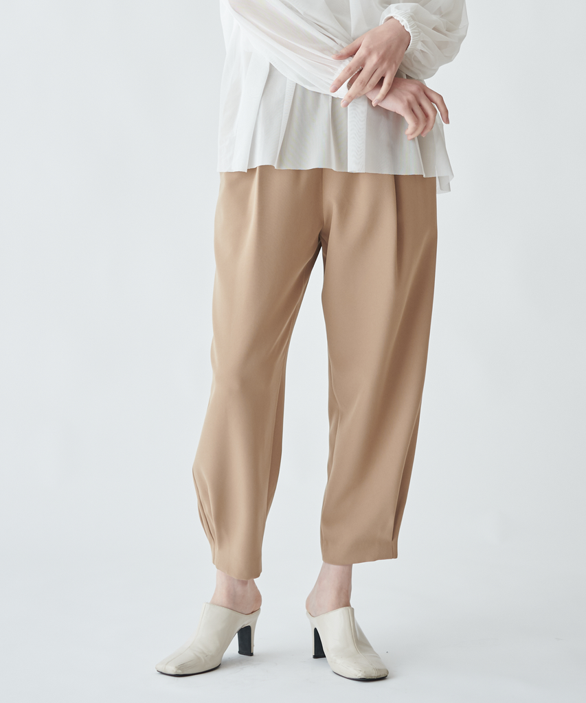 ENFOLD コクーンシルエット タックパンツ 日本製 x3948 ENFOLD ENFOLD コクーンシルエット タックパンツ 日本製 x3948 ENFOLD