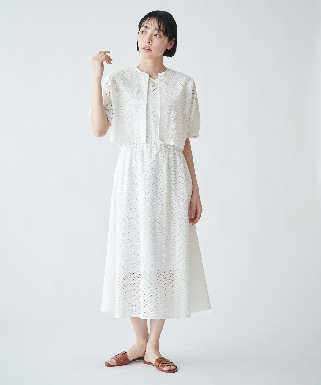 エンブロイダリーレースワンピース – FACE SANS FARD エンブロイダリーレースワンピース – FACE SANS FARD