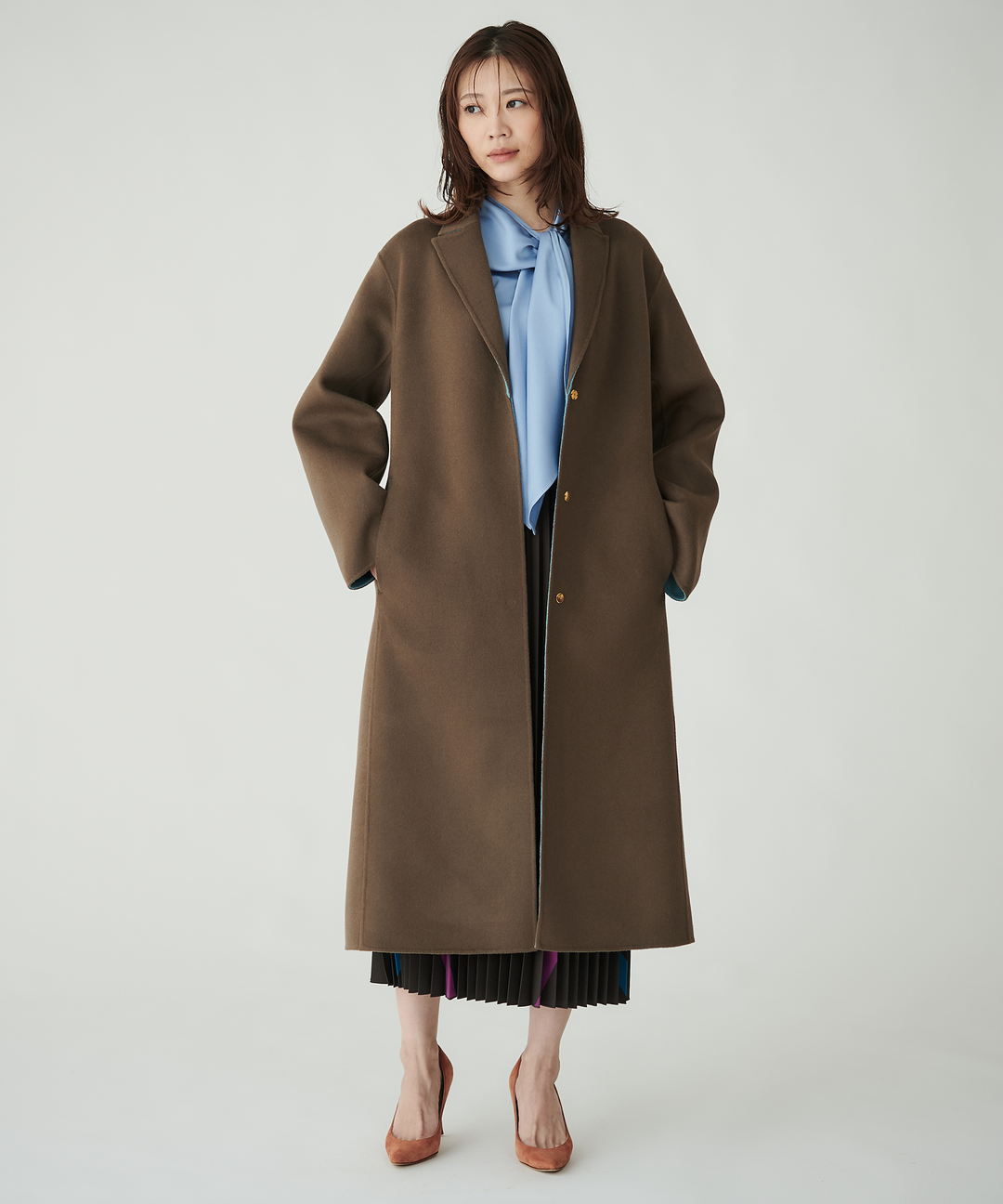 T*Y様 ロロピアーナ loro piana 生地 コート ロロピアーナロングコート – FACE SANS FARD