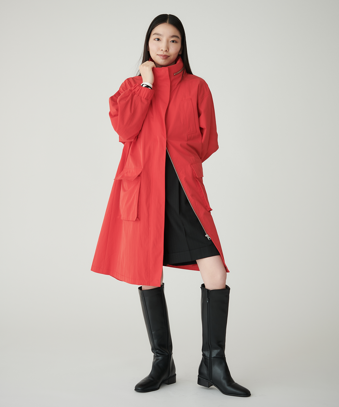 ビッグポケットロングコート – FACE SANS FARD ビッグポケットロングコート – FACE SANS FARD