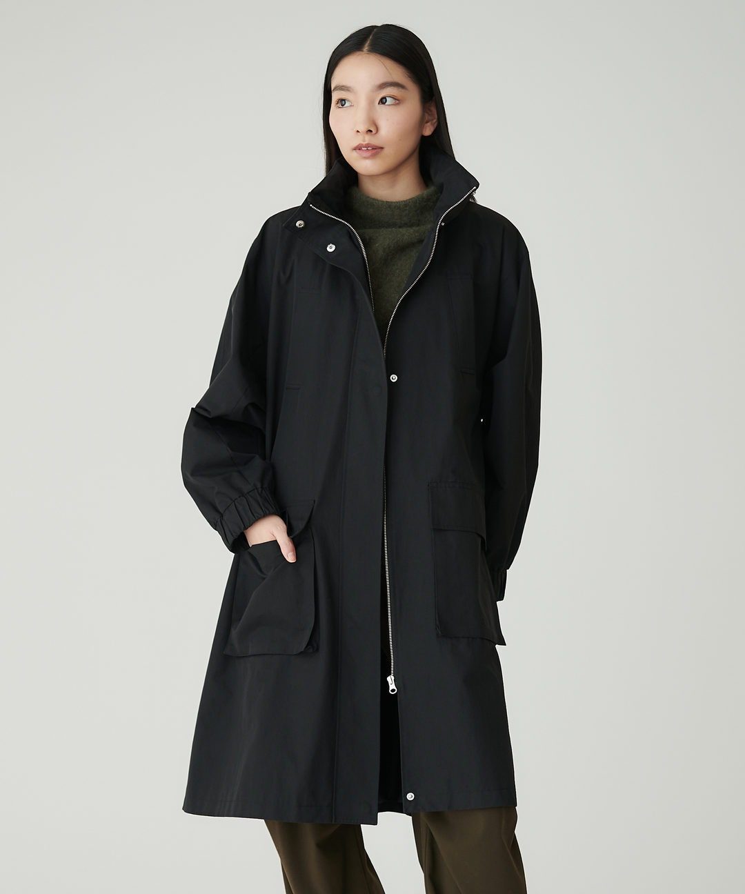 ビッグポケットロングコート – FACE SANS FARD ビッグポケットロングコート – FACE SANS FARD