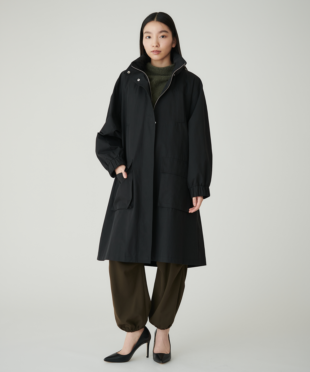 ビッグポケットロングコート – FACE SANS FARD ビッグポケットロングコート – FACE SANS FARD