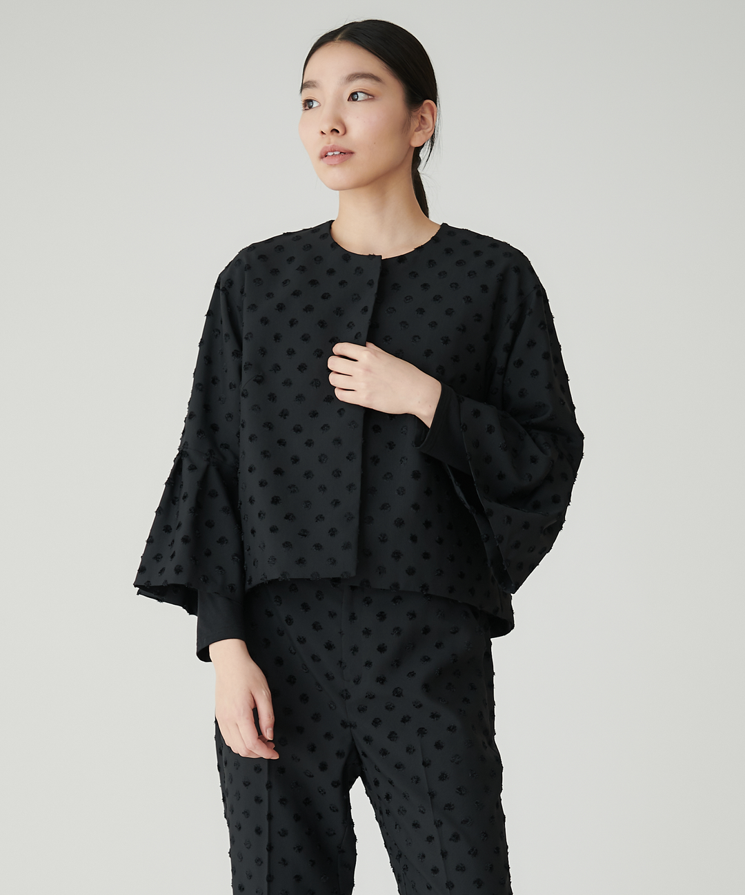 ドット柄ジャケット – FACE SANS FARD ドット柄ジャケット – FACE SANS FARD