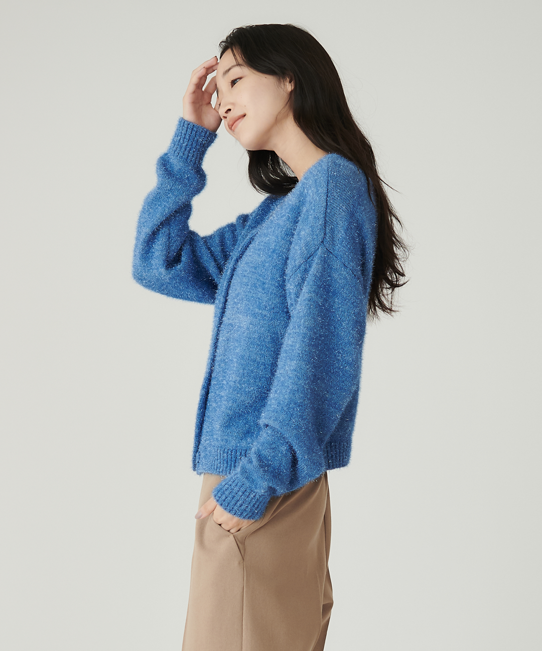 ナスコ様23aw faccies シャギー カーディガン 定価5.2万 ナスコ ナスコ様23aw faccies シャギー カーディガン 定価5.2万 ナスコ