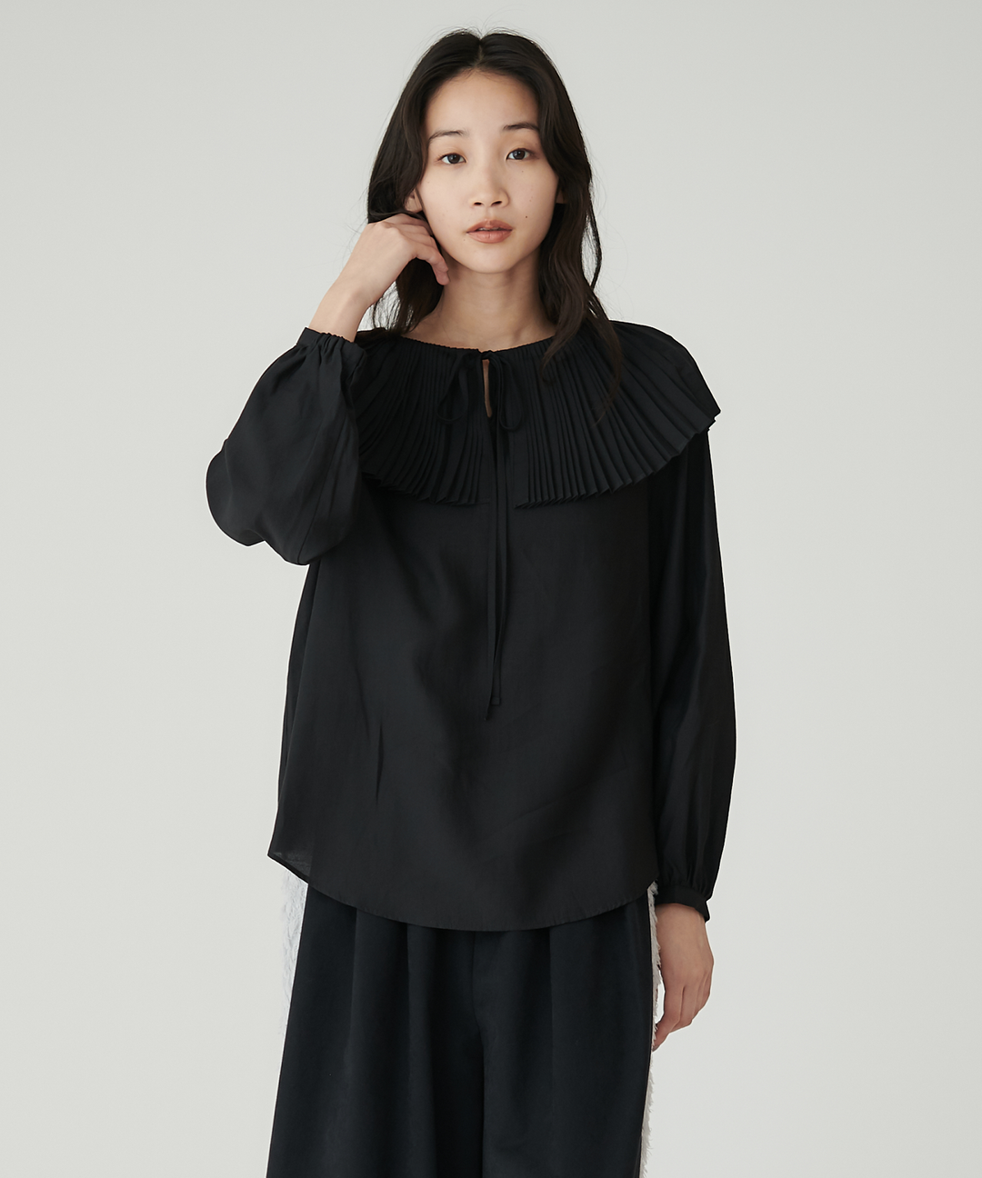 ビッグカラーブラウス – FACE SANS FARD ビッグカラーブラウス – FACE SANS FARD