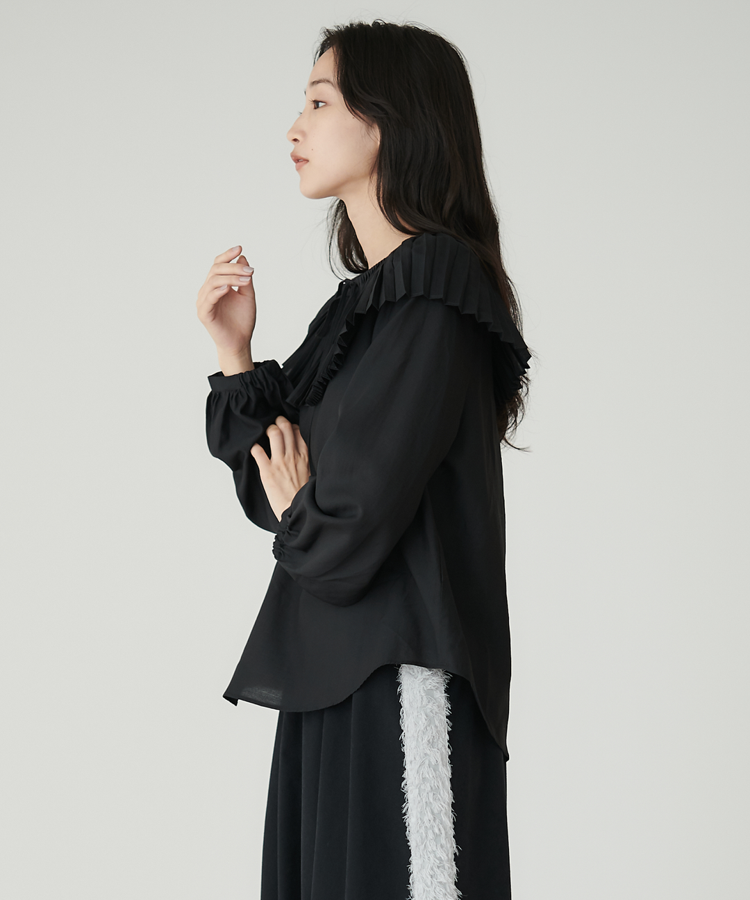 ビッグカラーブラウス – FACE SANS FARD ビッグカラーブラウス – FACE SANS FARD