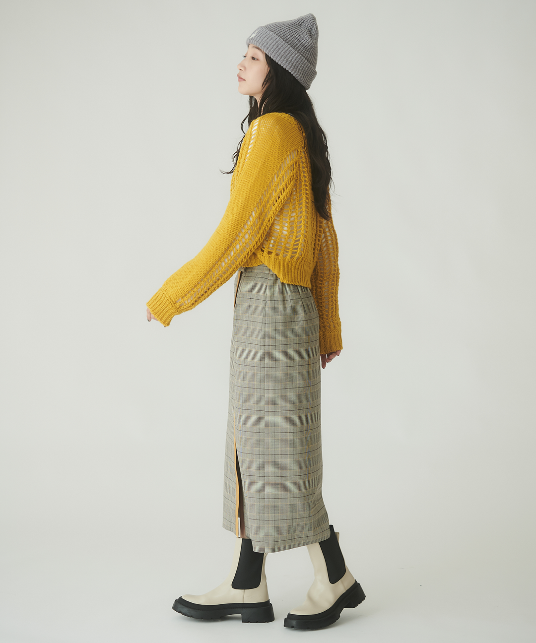 メッシュニットトップス – FACE SANS FARD メッシュニットトップス – FACE SANS FARD