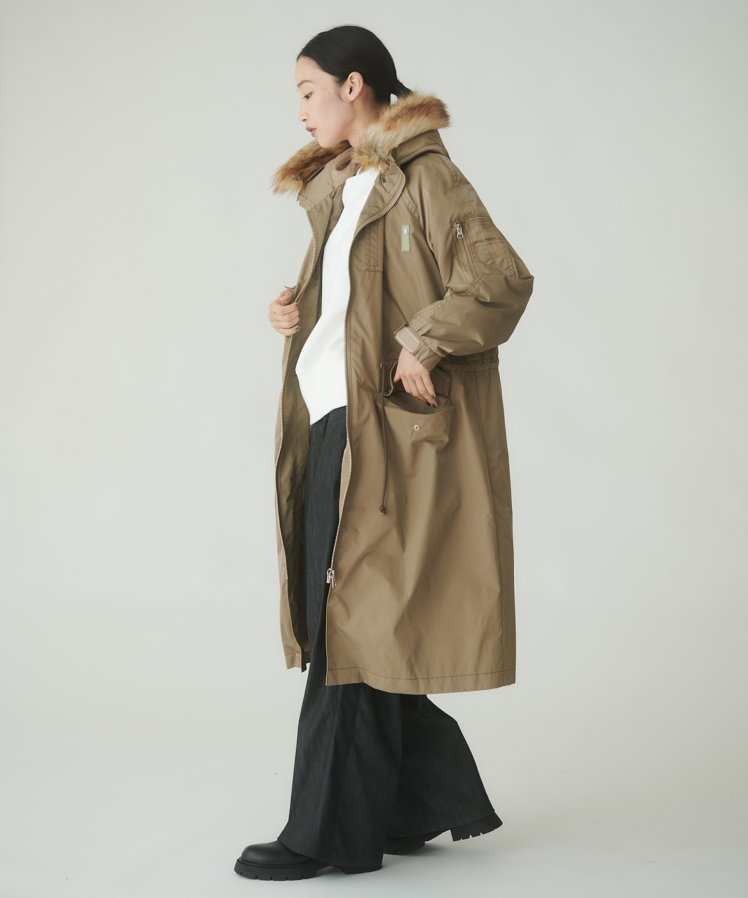 ロングモッズコート – FACE SANS FARD ロングモッズコート – FACE SANS FARD