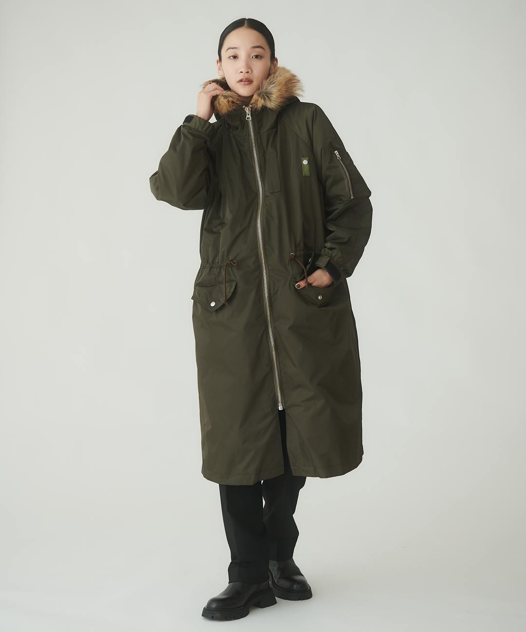 ロングモッズコート – FACE SANS FARD ロングモッズコート – FACE SANS FARD