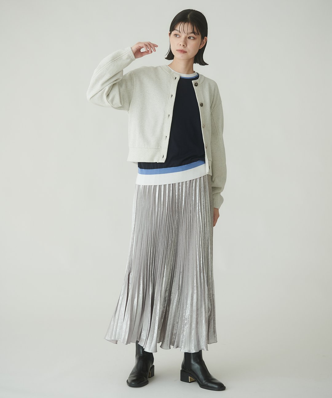 ラメスウェットカーディガン – FACE SANS FARD ラメスウェットカーディガン – FACE SANS FARD