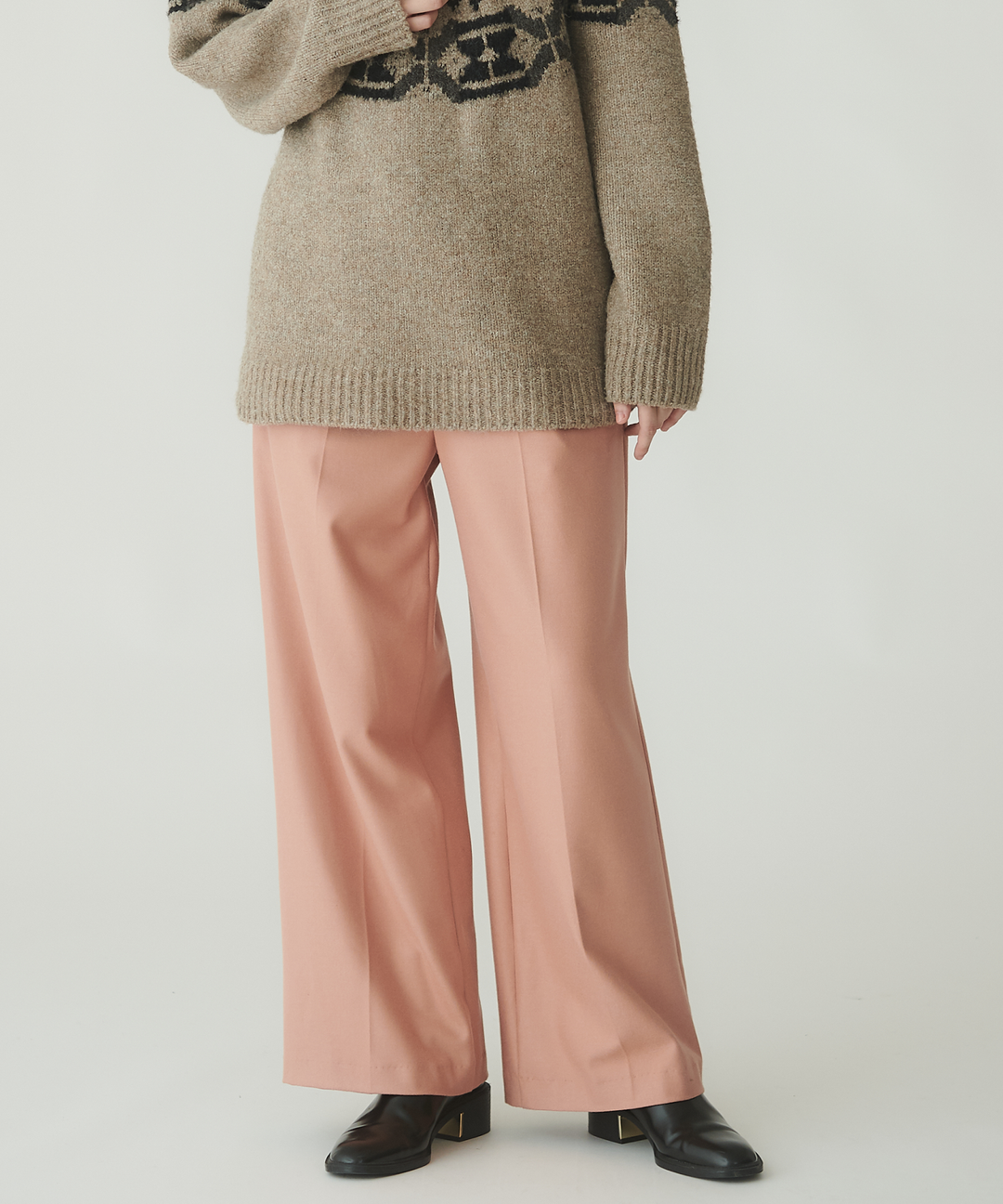 ウォームワイドパンツ – FACE SANS FARD ウォームワイドパンツ – FACE SANS FARD