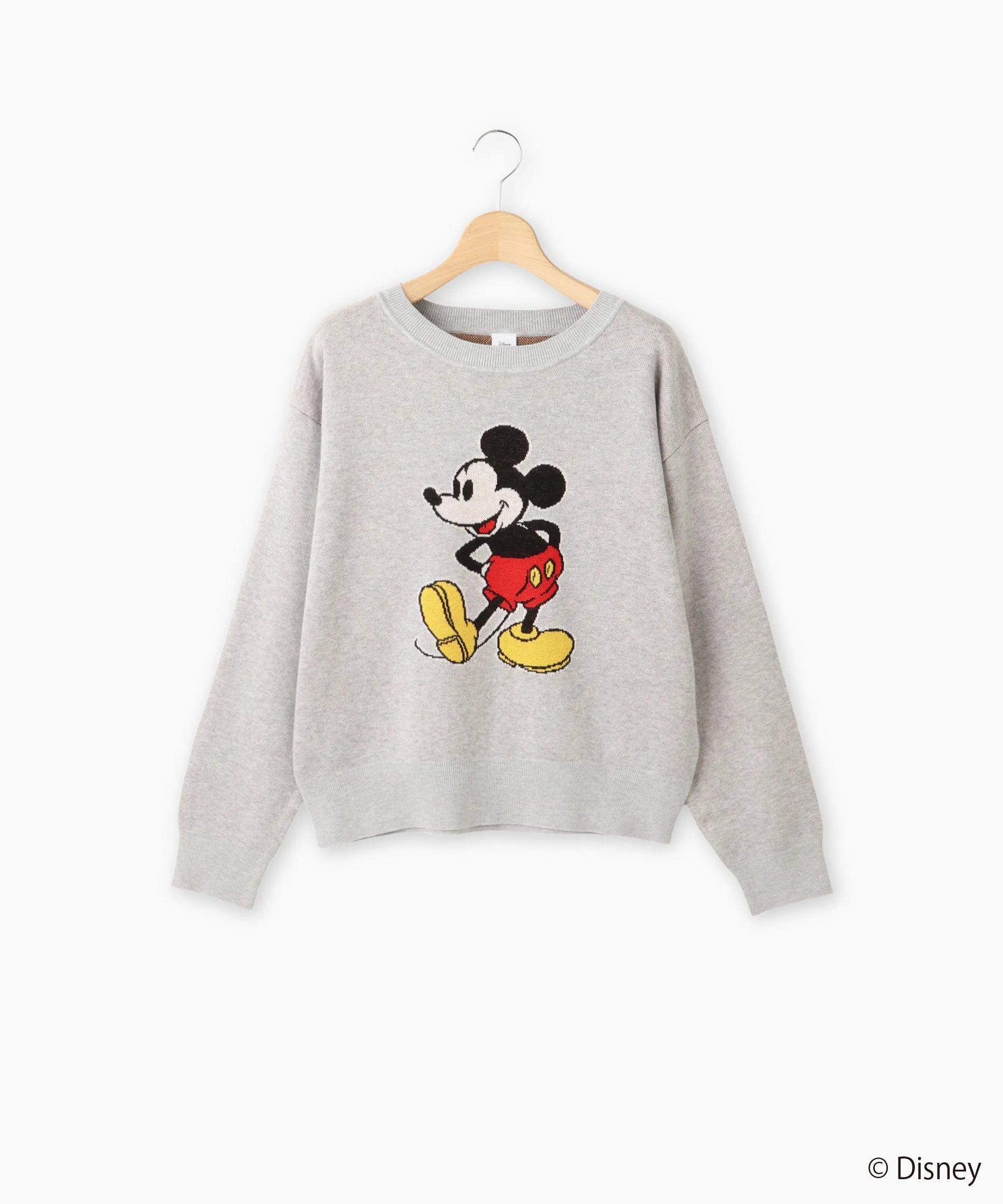 Disney（ディズニー）ミッキーデザインジャガードニット – FACE SANS FARD