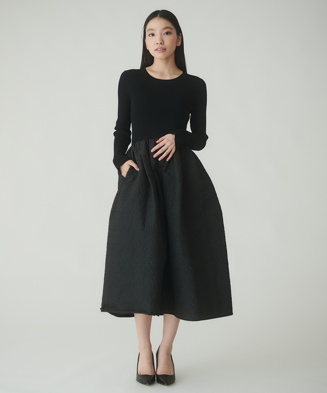 TED BAKER ドッキング リボン プリーツ ノースリーブ ワンピース TED BAKER ドッキング リボン プリーツ ノースリーブ ワンピース