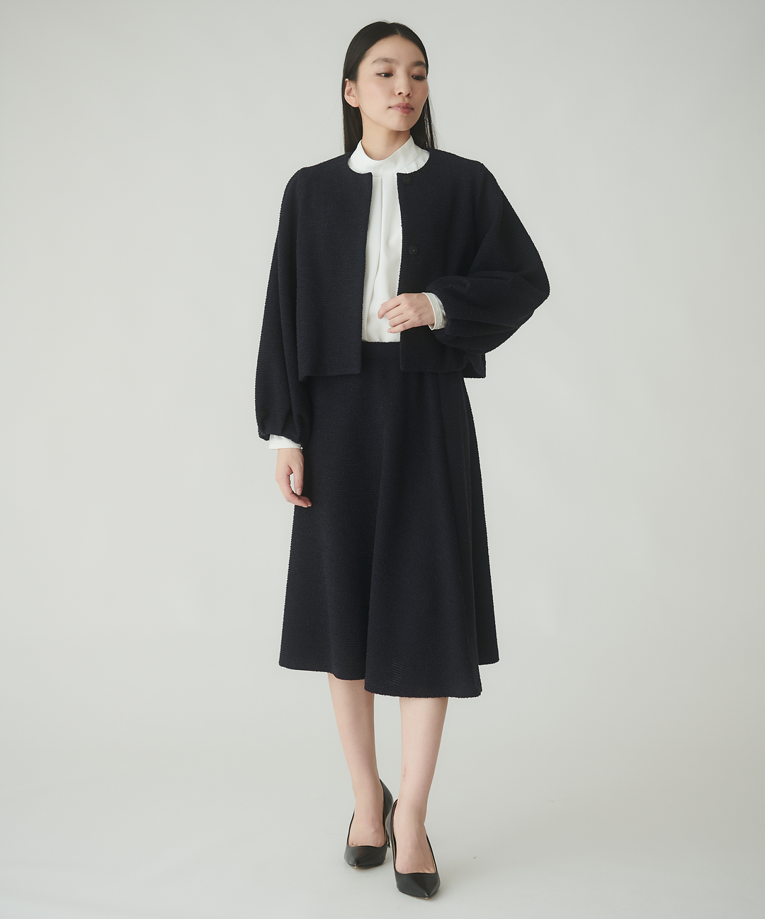 タックスリーブジャケット – FACE SANS FARD タックスリーブジャケット – FACE SANS FARD