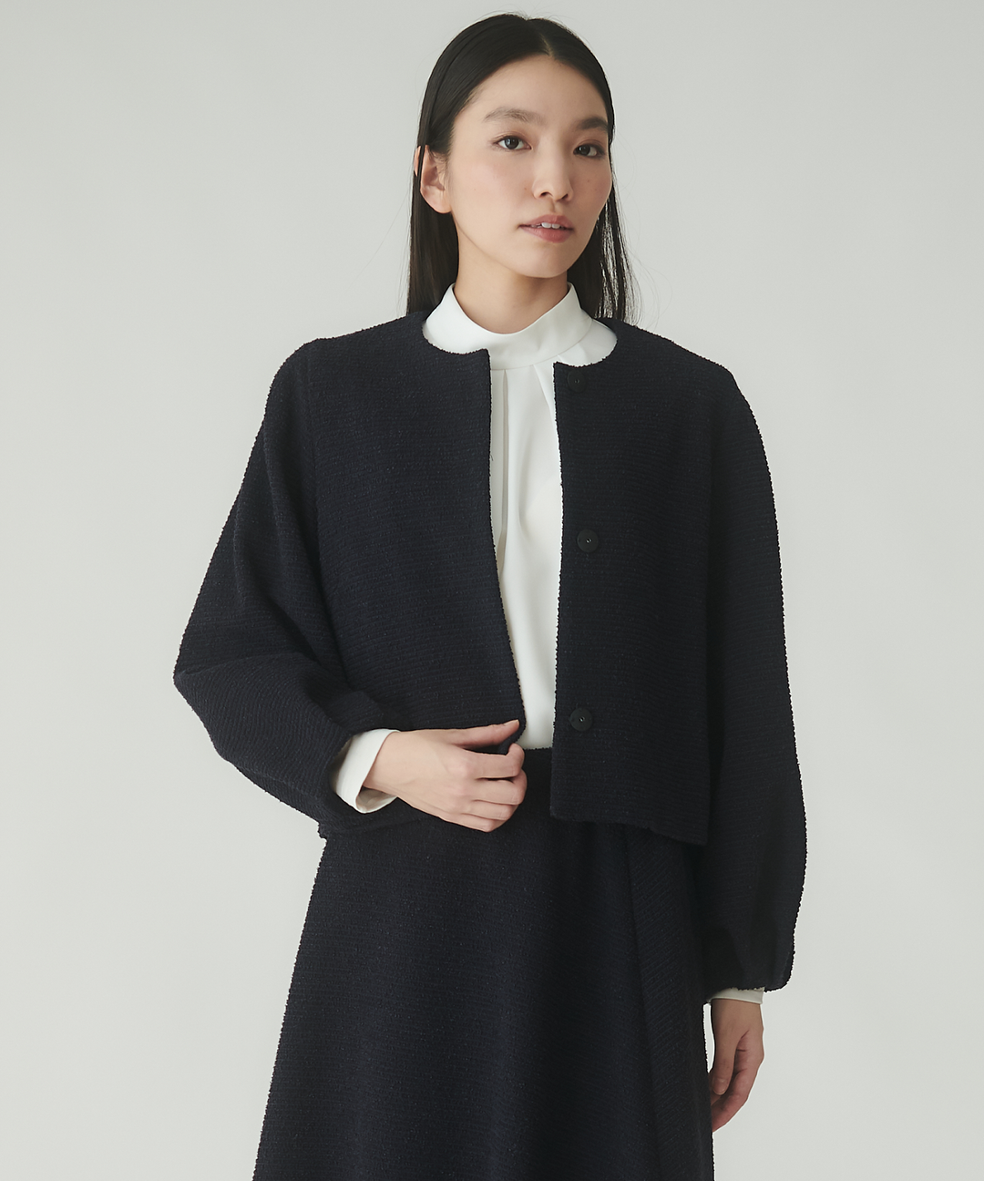 タックスリーブジャケット – FACE SANS FARD タックスリーブジャケット – FACE SANS FARD