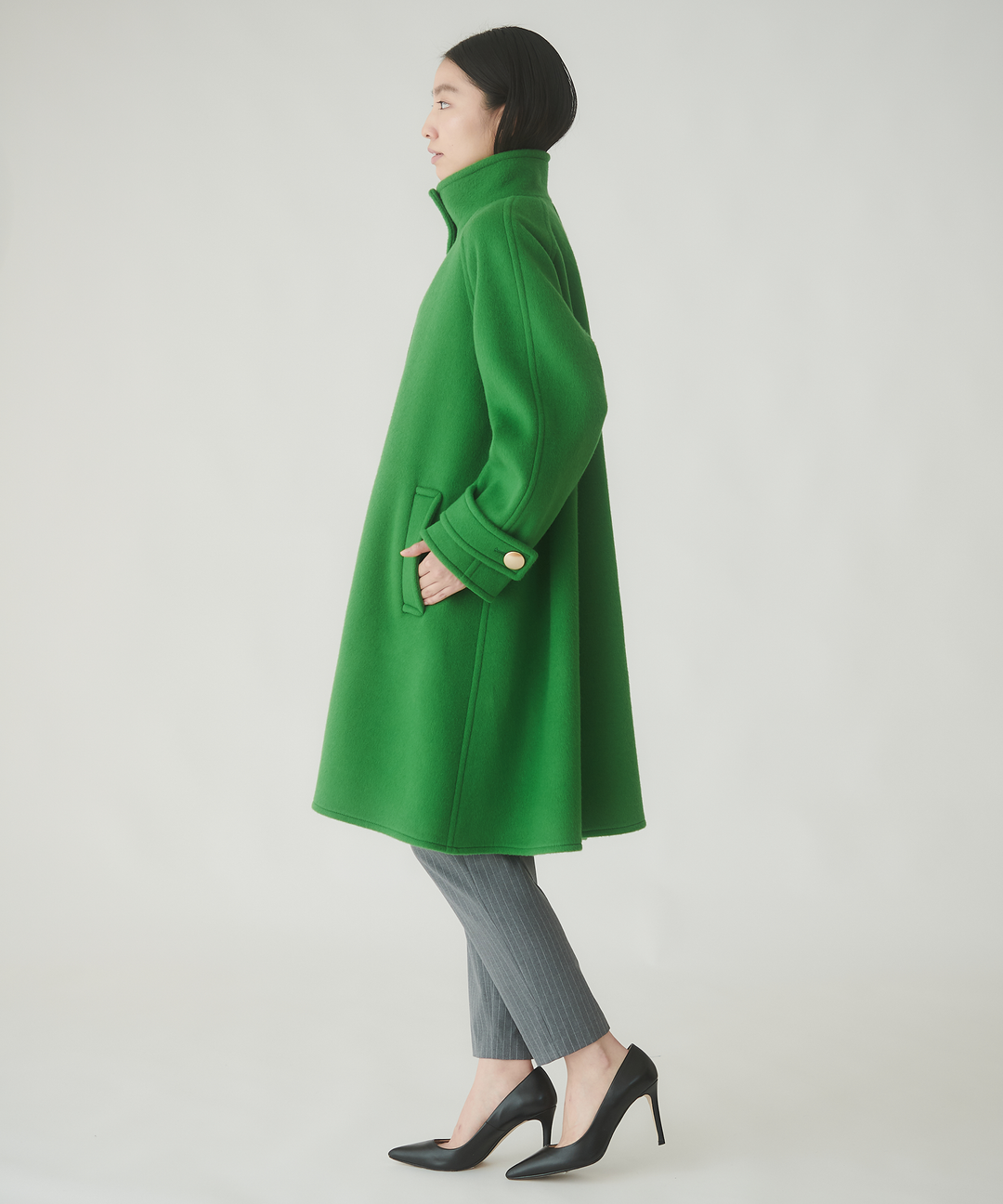 ショートビーバーAラインコート – FACE SANS FARD ショートビーバーAラインコート – FACE SANS FARD